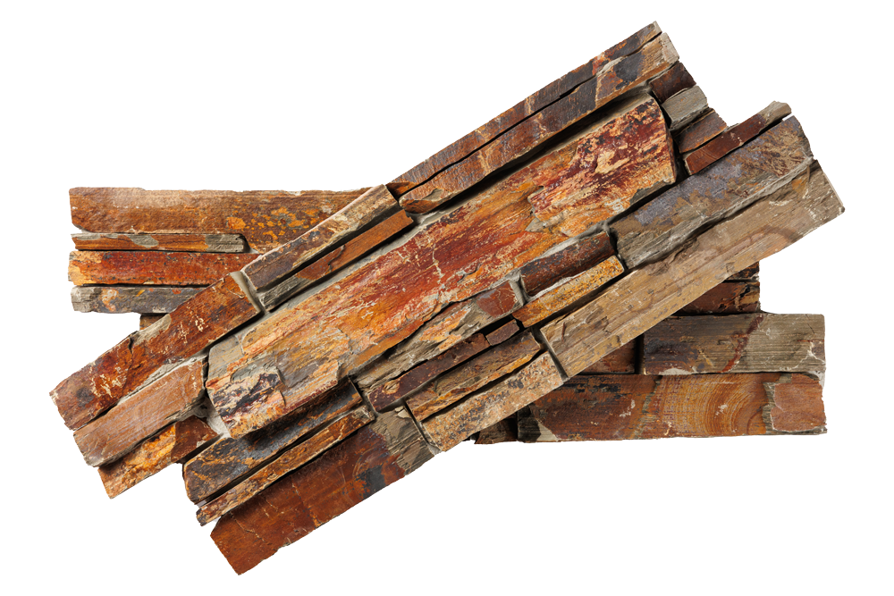 Декоративный камень 3D панели RKS SLATE Сланец Cedar Slate Country (грубый камень)