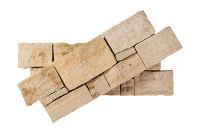 Декоративный камень песчаник RKS SLATE Песчаник Golden White Country для эксклюзивной отделки фасада