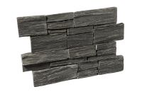 Декоративный камень сланец RKS SLATE Сланец Black Bark Country для эксклюзивной отделки фасада