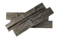 Декоративный камень сланец RKS SLATE Сланец Black Bark Country для эксклюзивной отделки фасада
