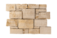 Декоративный камень песчаник RKS SLATE Песчаник Golden White Country для эксклюзивной отделки фасада